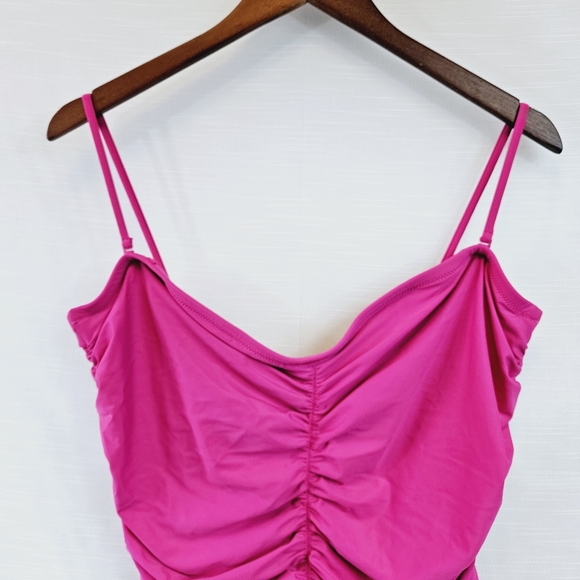 NWT J. Crew Ruched Sweetheart One-Piece Swimsuit size 20 - Picture 7 of 14